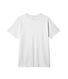 Laydown photo of our white t-shirt